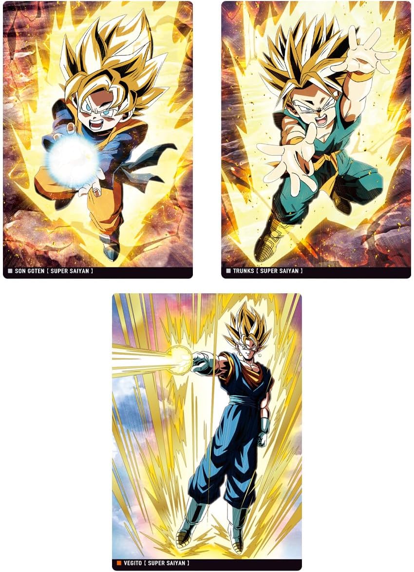 Itajaga Dragon Ball Vol.11 - official card artwork sample 1; random assortment, not a guaranteed set