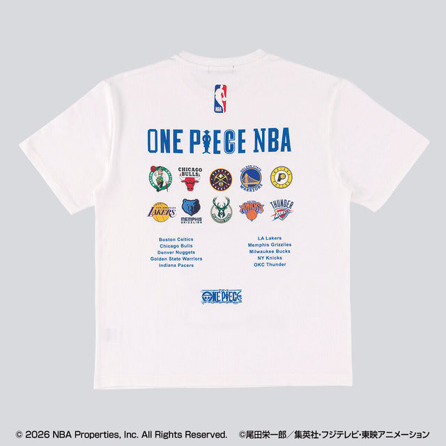 One Piece x NBA - T-Shirts (7 Types)