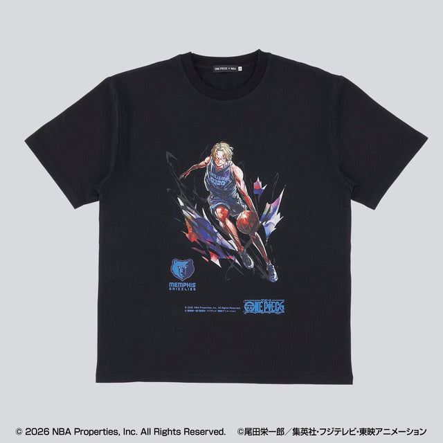 One Piece x NBA - T-Shirts (7 Types)