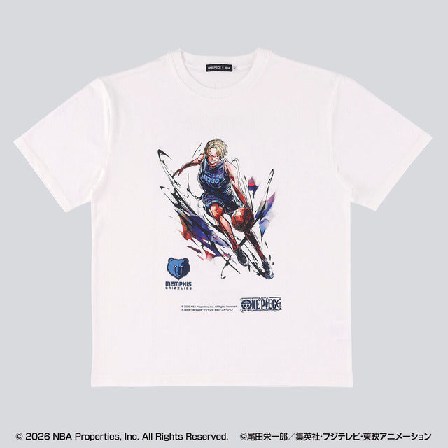 One Piece x NBA - T-Shirts (7 Types)