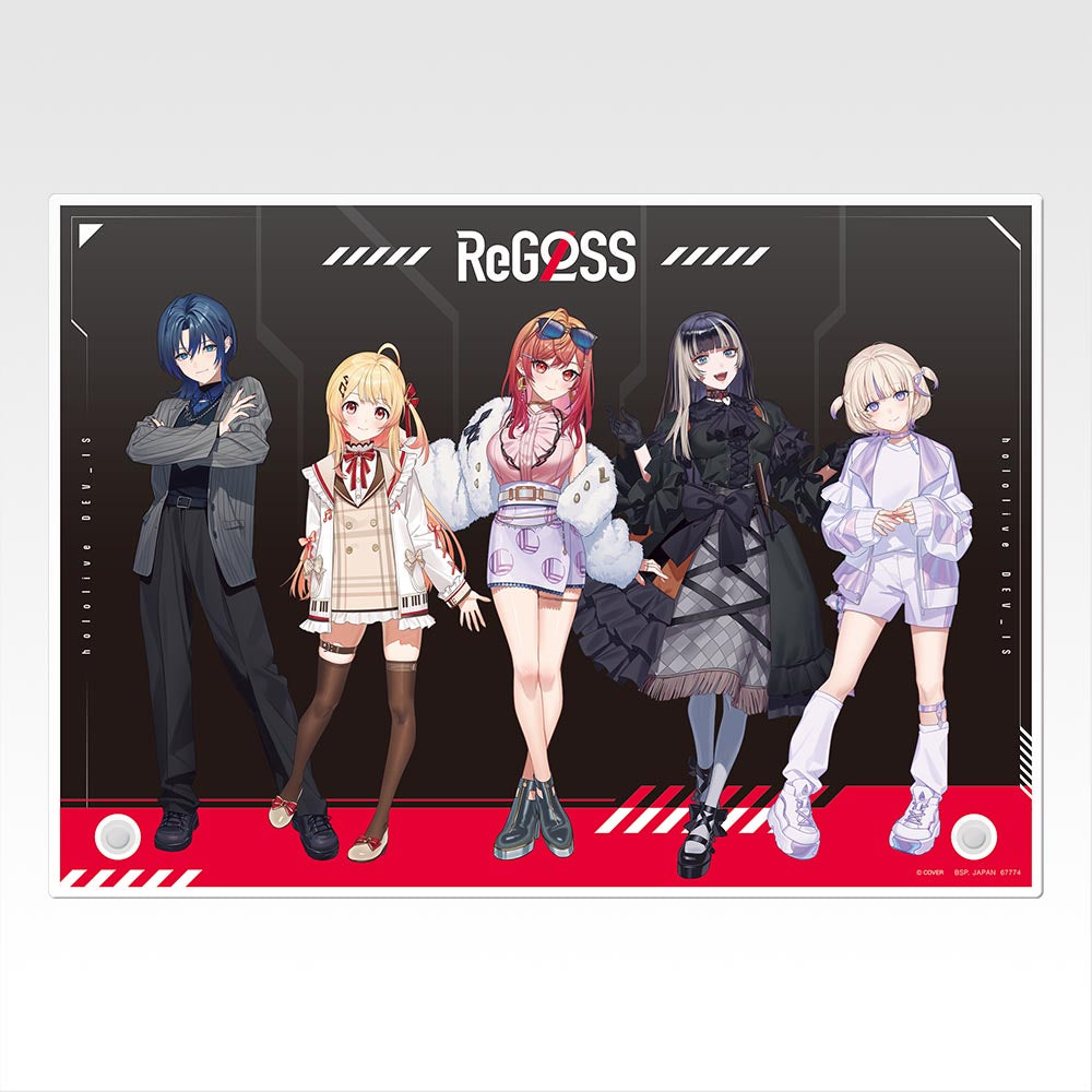 Ichiban Kuji Hololive DEV_IS ReGLOSS - A Prize Acrylic Visual Board
