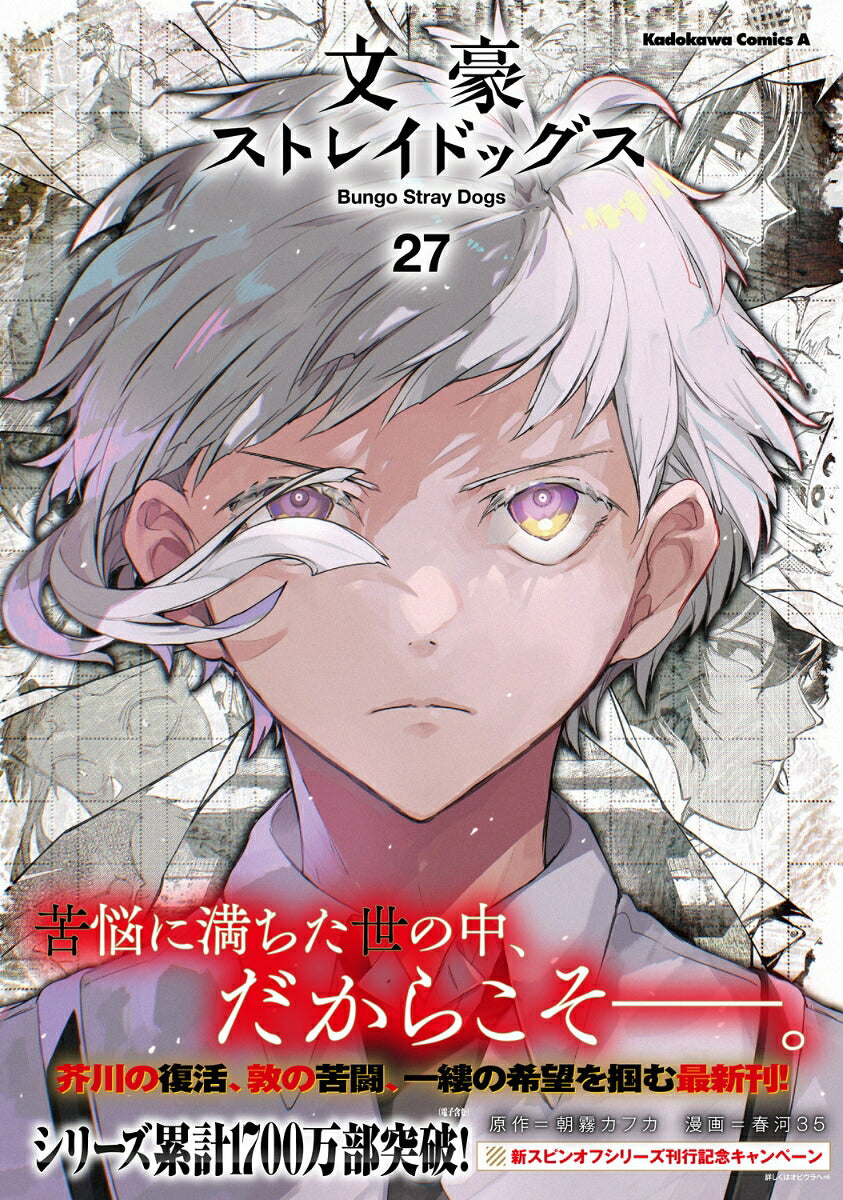 Bungo Stray Dogs - Volume 27 - Japanese Manga – cover