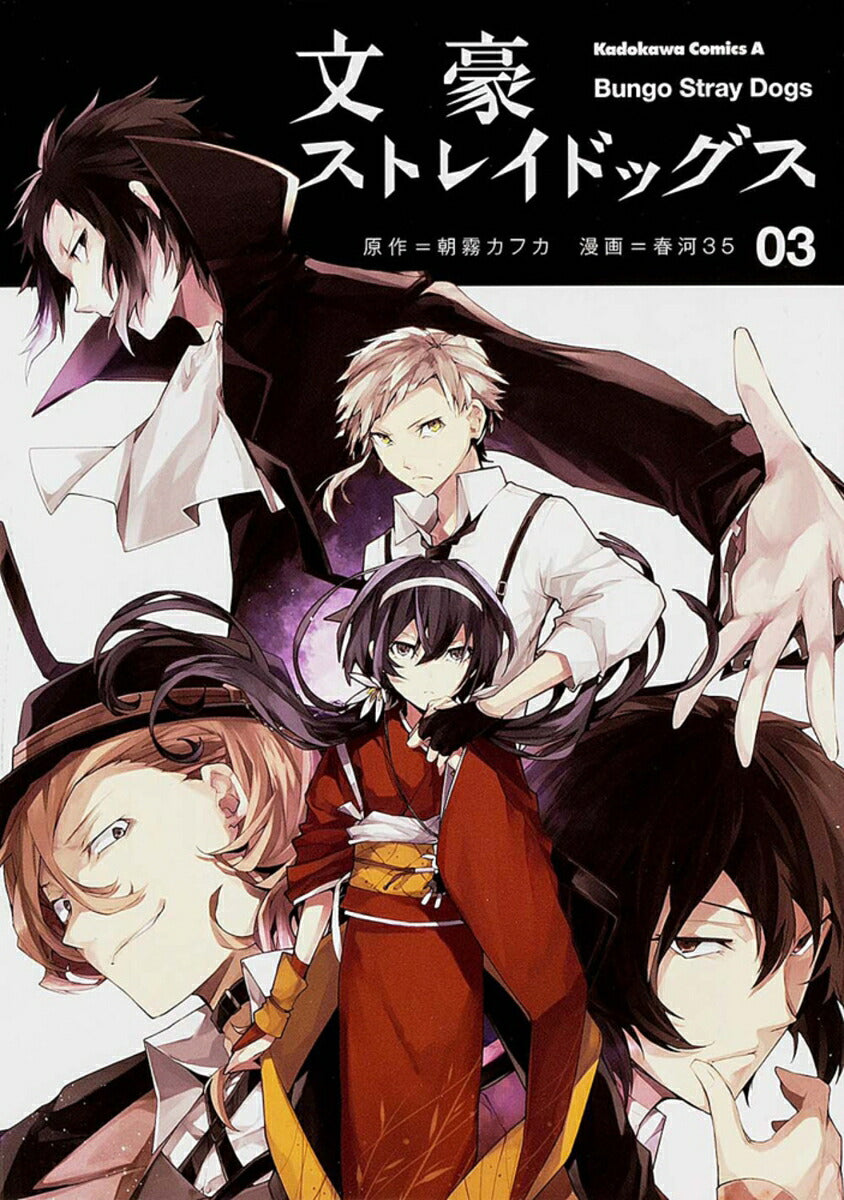Bungo Stray Dogs - Volume 3 - Japanese Manga – cover