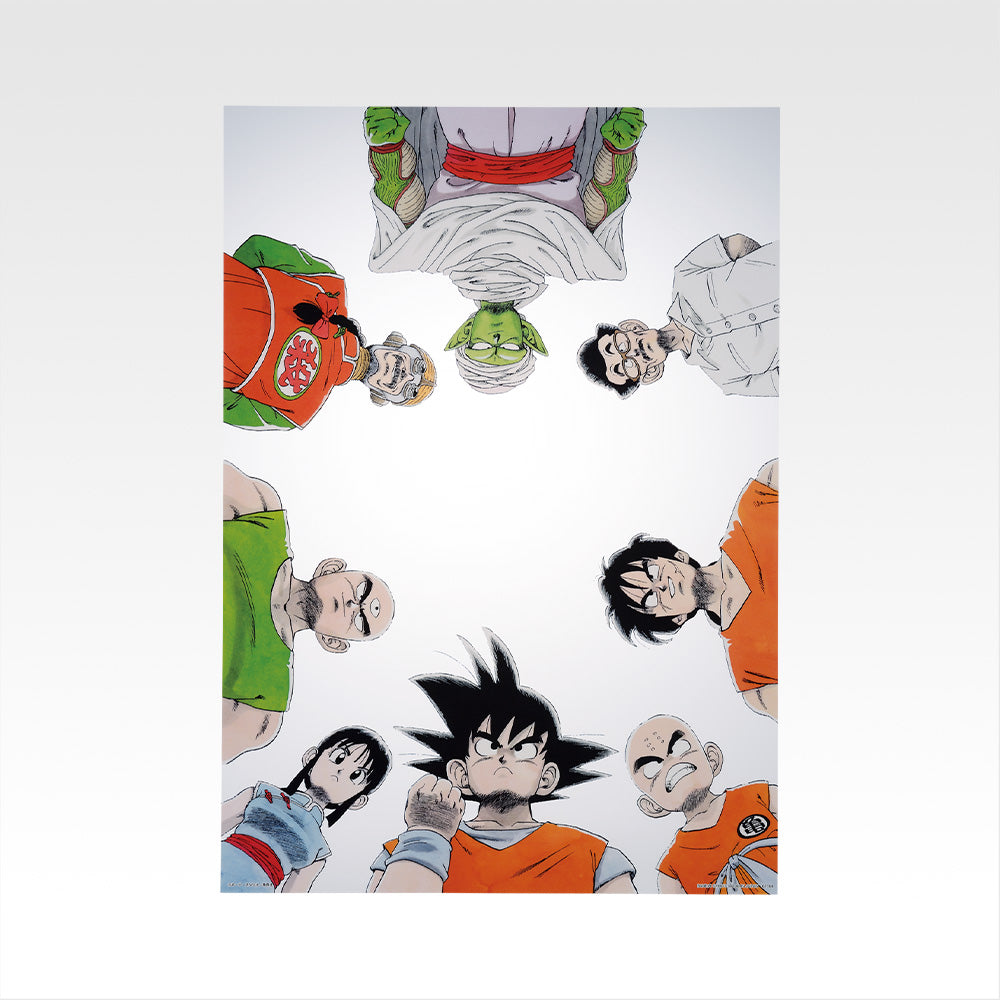 Ichiban Kuji Dragon Ball 40th Part 1 - H Prize Akira Toriyama Color Illustration Clear Poster (13 Types)