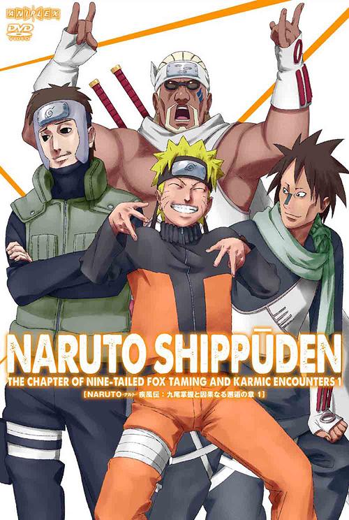 NARUTO - Shippuden Nine-Tails Taming and Karmic Encounters Arc 1 - DVD, Japanese Edition