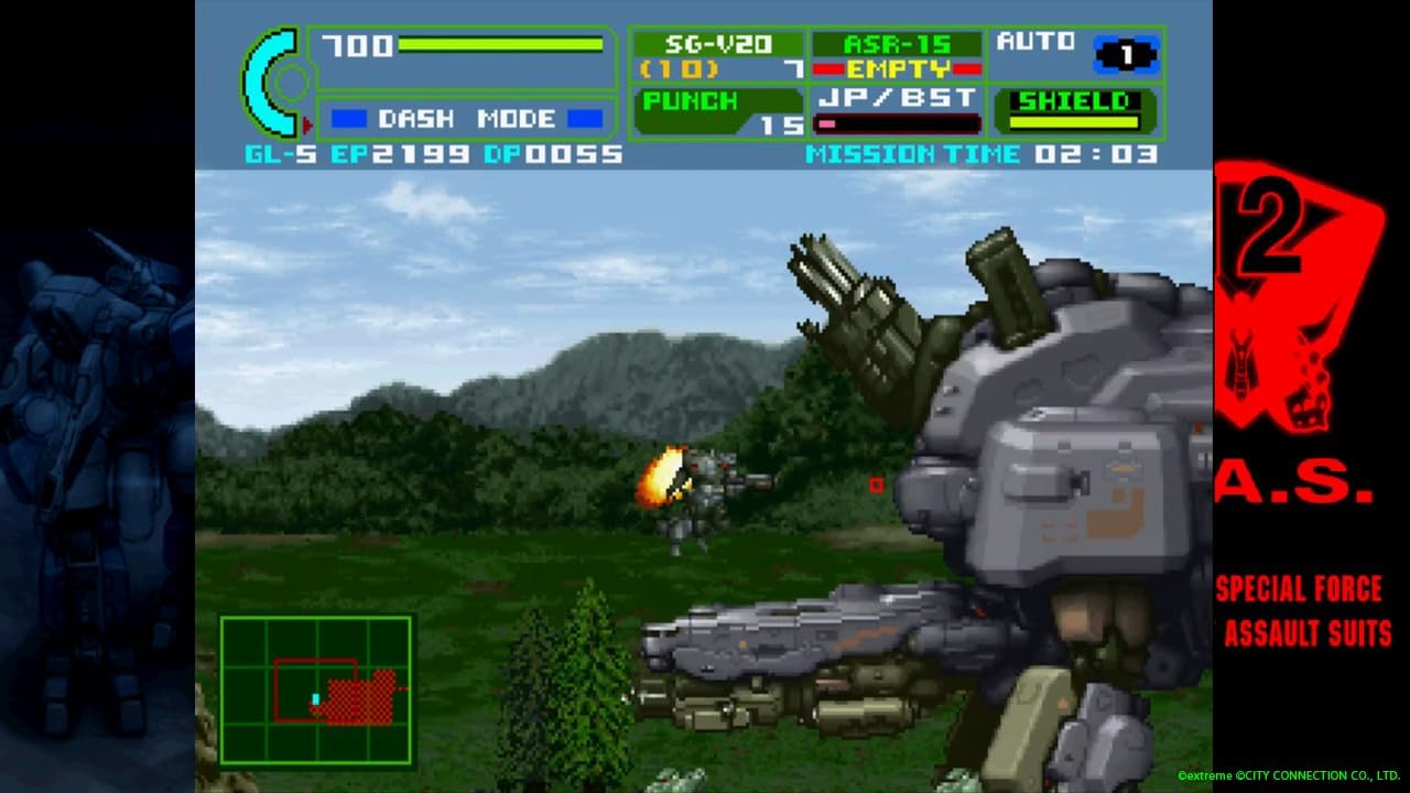 ASSAULT SUIT LEYNOS 2 SATURN TRIBUTE - SWITCH
