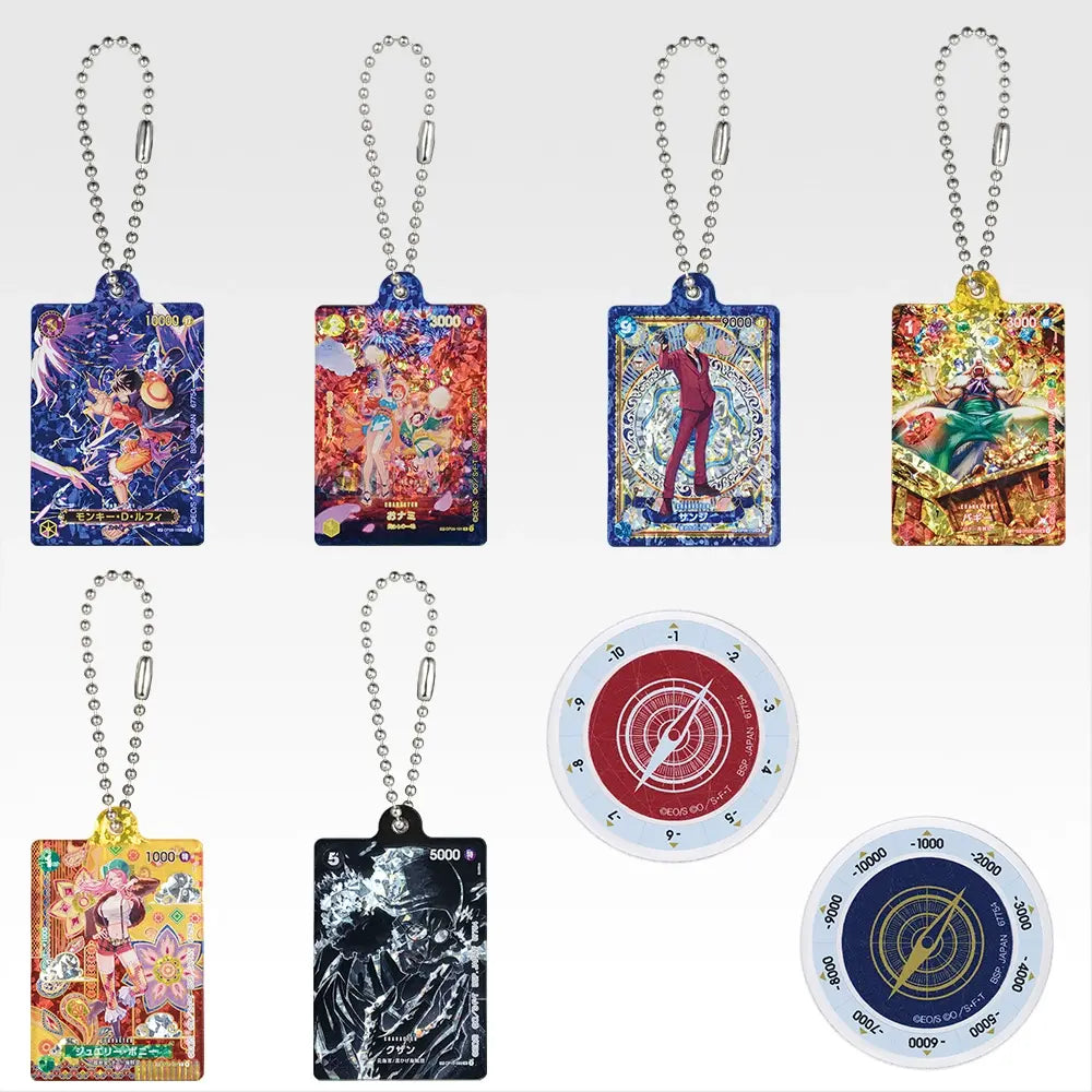 Ichiban Kuji One Piece Card Game - H Prize Acrylic Miscellaneous Goods Assortment Complete Set of 8 Types