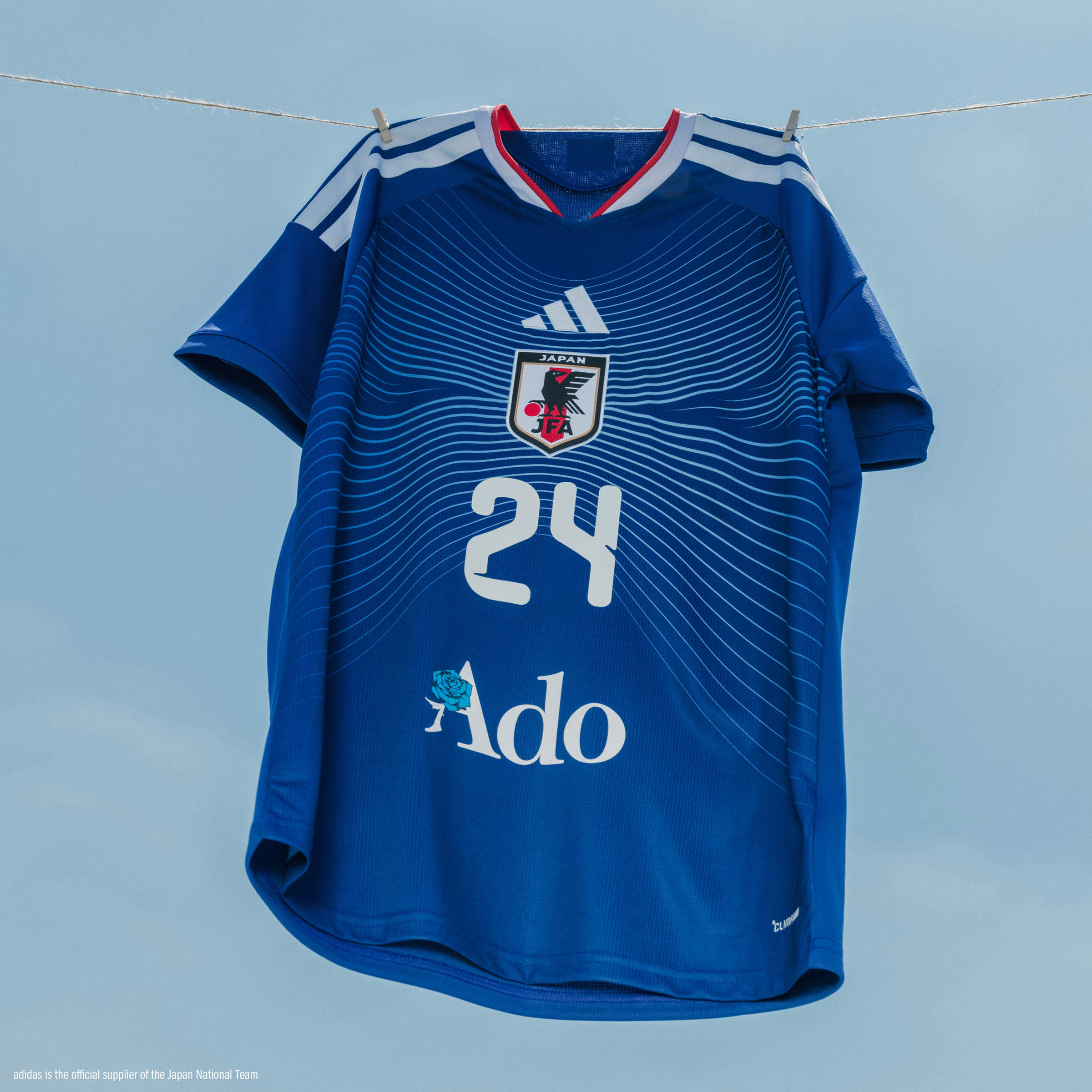 Adidas x Ado Japan National Football Team 2026 Jersey Japan Blue