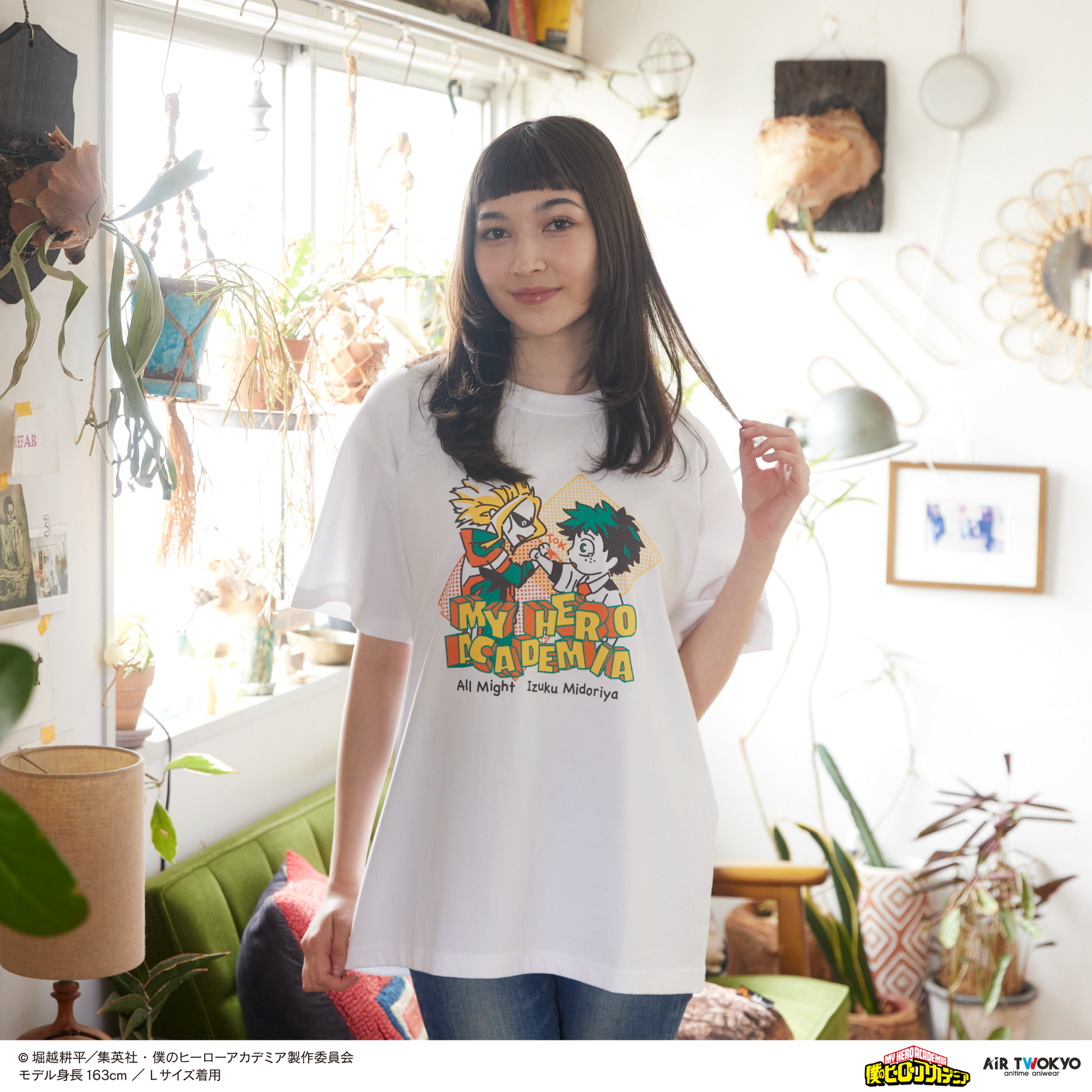 My Hero Academia x AIR TWOKYO - Sweatshirt dengan ilustrasi adegan