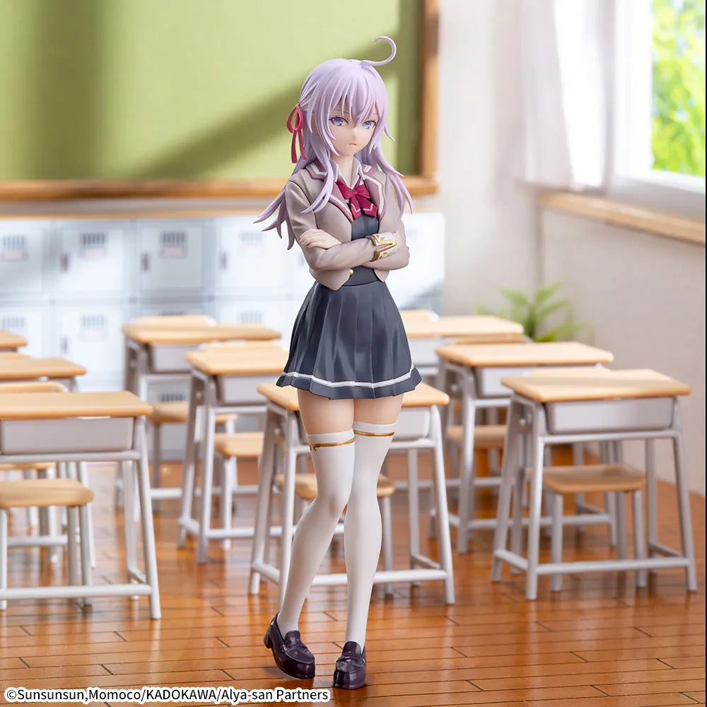 Alya Sometimes Hides Her Feelings in Russian Luminasta Figure - Alya (Alisa Mikhailovna Kujou) Uniform Ver.