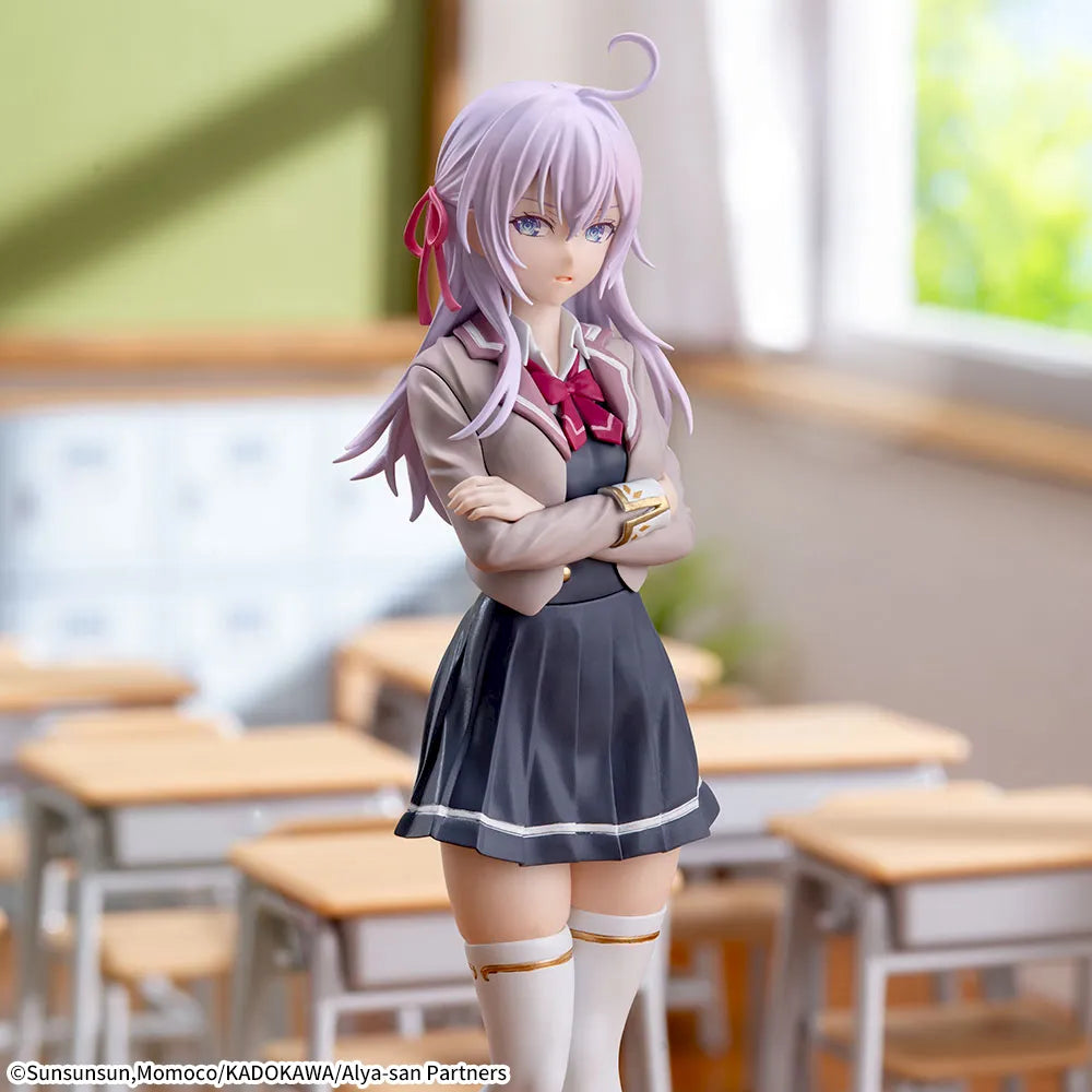 Alya Sometimes Hides Her Feelings in Russian Luminasta Figure - Alya (Alisa Mikhailovna Kujou) Uniform Ver.