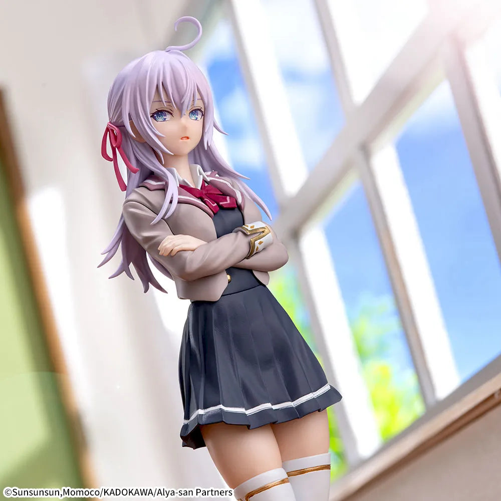 Alya Sometimes Hides Her Feelings in Russian Luminasta Figure - Alya (Alisa Mikhailovna Kujou) Uniform Ver.