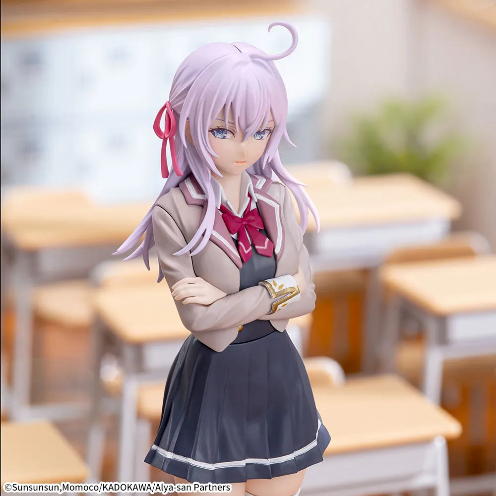 Alya Sometimes Hides Her Feelings in Russian Luminasta Figure - Alya (Alisa Mikhailovna Kujou) Uniform Ver.