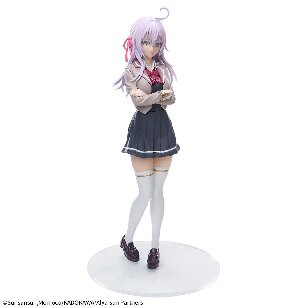 Alya Sometimes Hides Her Feelings in Russian Luminasta Figure - Alya (Alisa Mikhailovna Kujou) Uniform Ver.