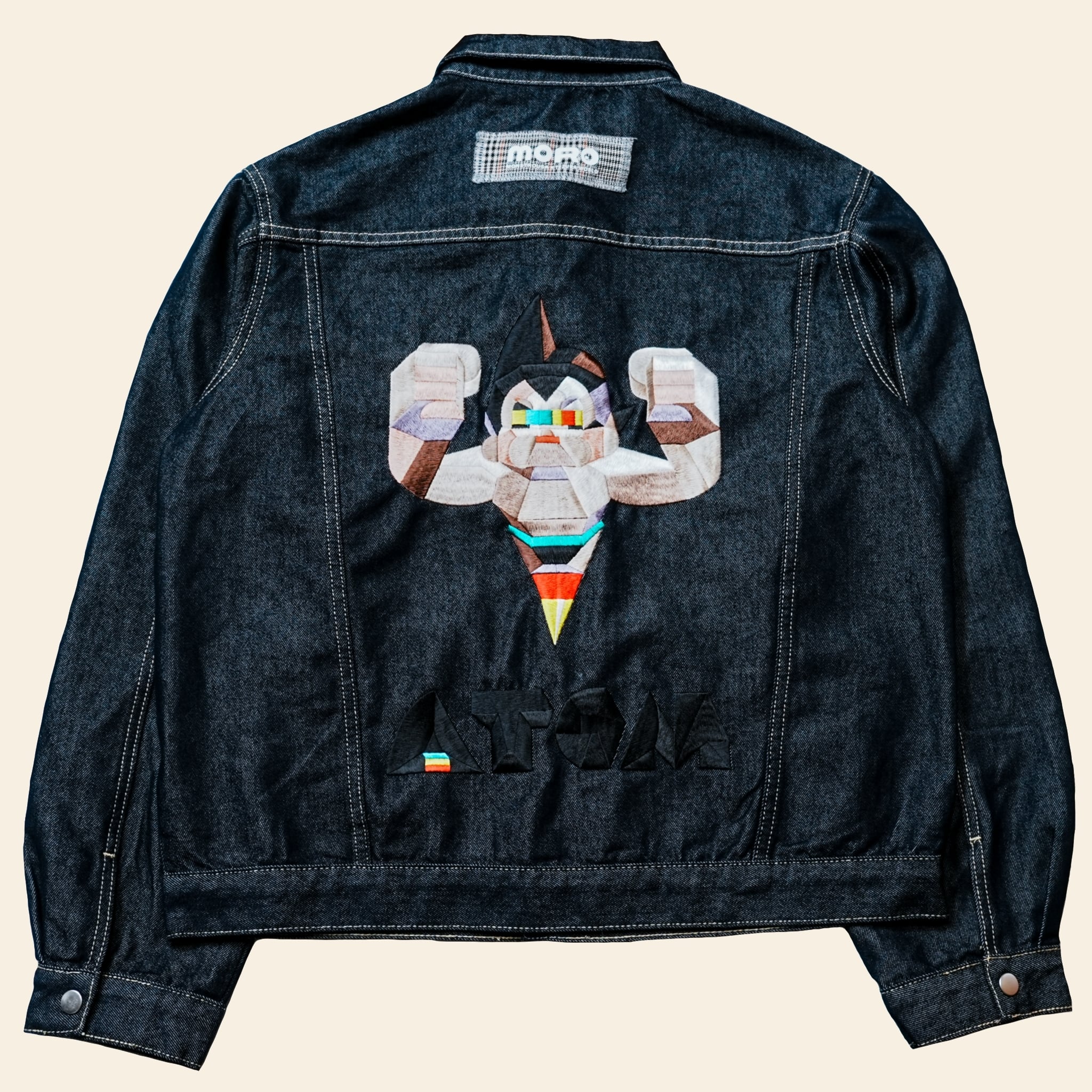 Astro Boy Tezuka World x Monstrousa Collaboration - Spectrum Shishu Denim JKT ATOM feat.Monkey Design D.Navy