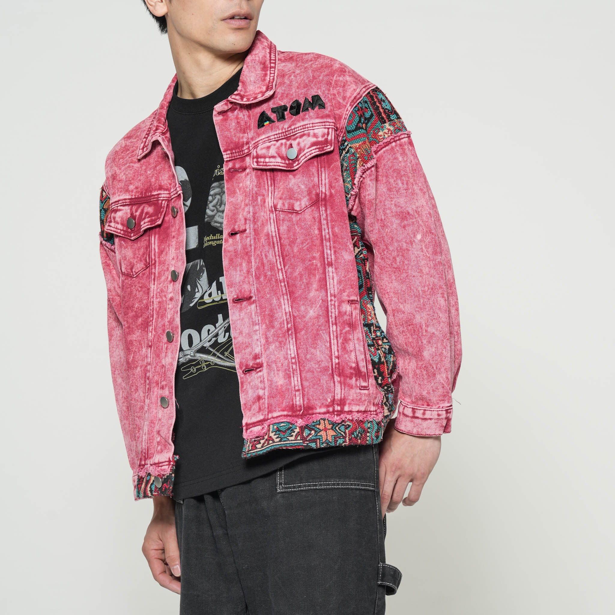 Astro Boy Tezuka World x Monstrousa Collaboration - Spectrum Shishu Denim JKT ATOM feat.Monkey Design T.Red