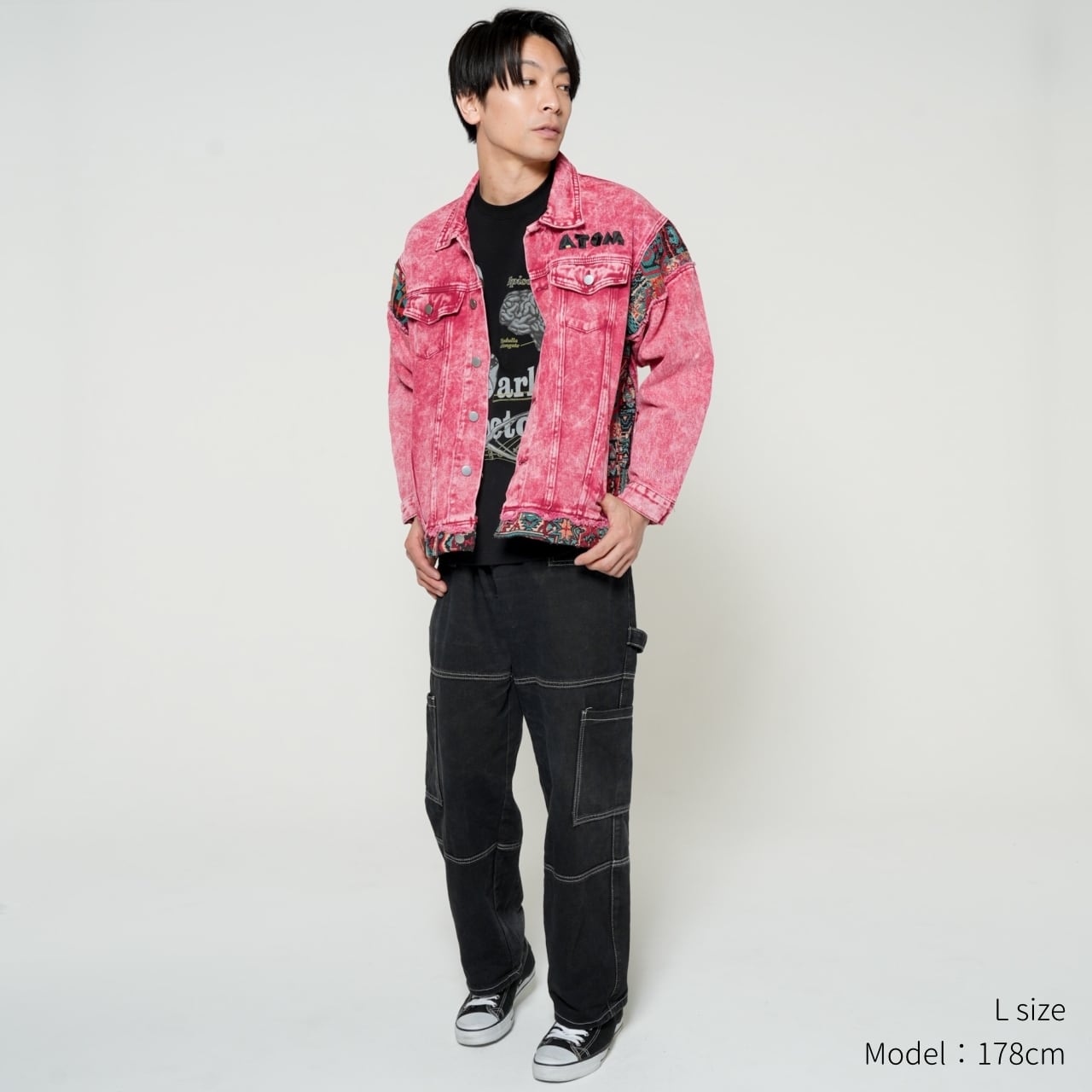Astro Boy Tezuka World x Monstrousa Collaboration - Spectrum Shishu Denim JKT ATOM feat.Monkey Design T.Red