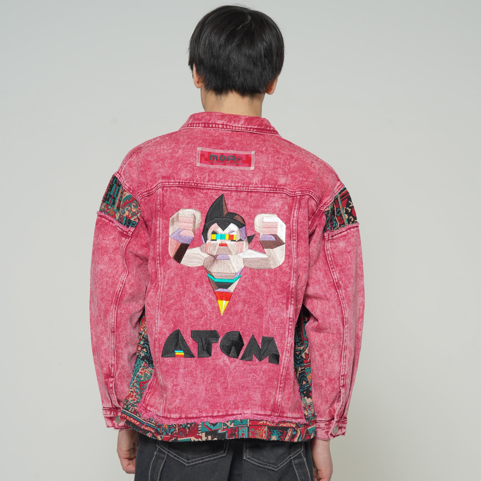 Astro Boy Tezuka World x Monstrousa Collaboration - Spectrum Shishu Denim JKT ATOM feat.Monkey Design T.Red