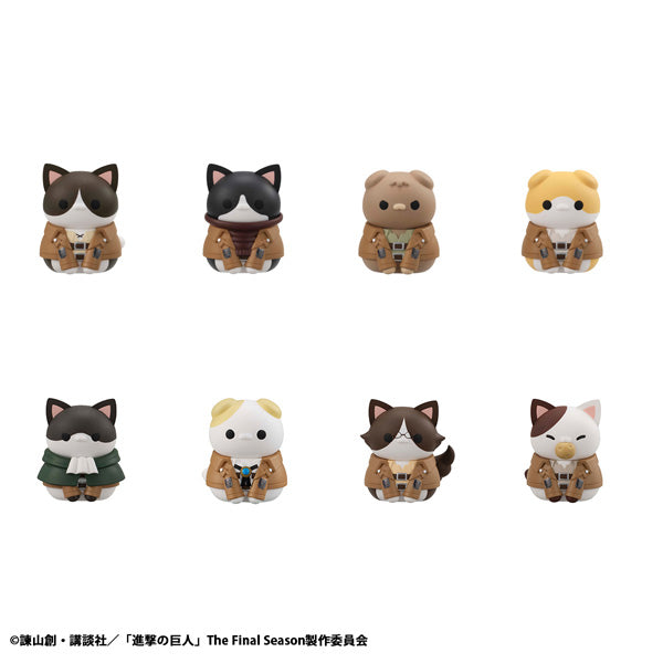 Attack on Titan Mega Cat Project Attack on Nyanko - the Scout Regiment Assemble