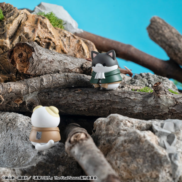 Attack on Titan Mega Cat Project Attack on Nyanko - the Scout Regiment Assemble