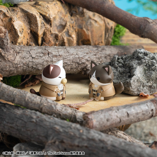 Attack on Titan Mega Cat Project Attack on Nyanko - the Scout Regiment Assemble