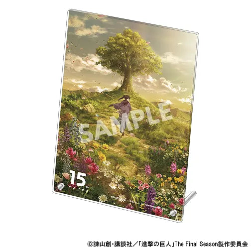 Attack on Titan The Final Season X 15th MAPPA Exhibition - Acrylic Panel