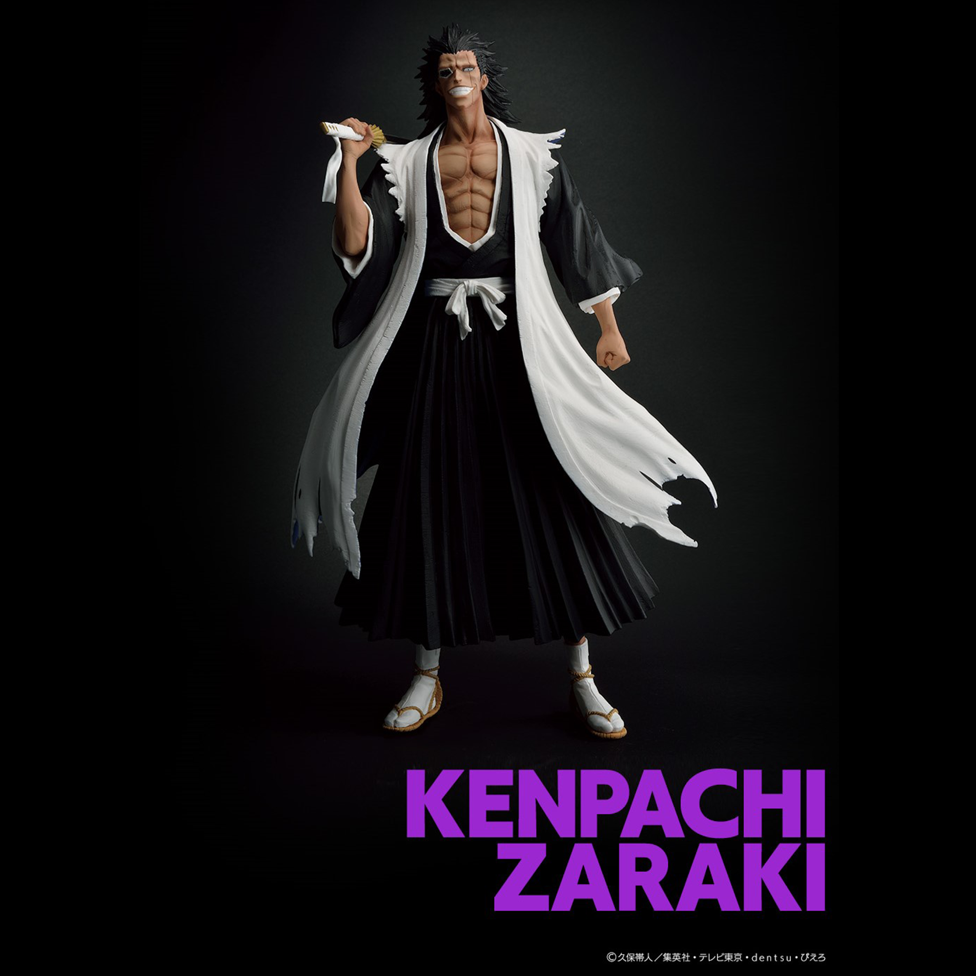 BLEACH FIGURE - ICHIBAN KUJI THOUSAND YEAR BLOOD WAR OP.1 - PRIZE LAST ONE - KENPACHI ZARAKI