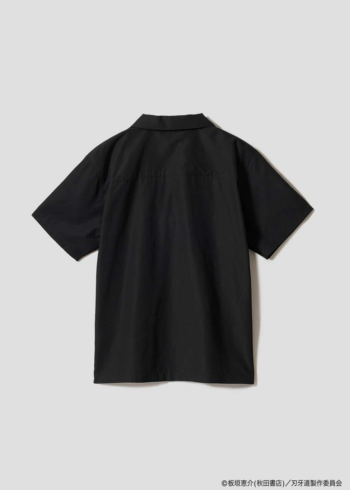 Baki the Grappler: The Invicible Samurai x Graniph Fashion Collection - Baki Hanma Open Collar T-Shirt