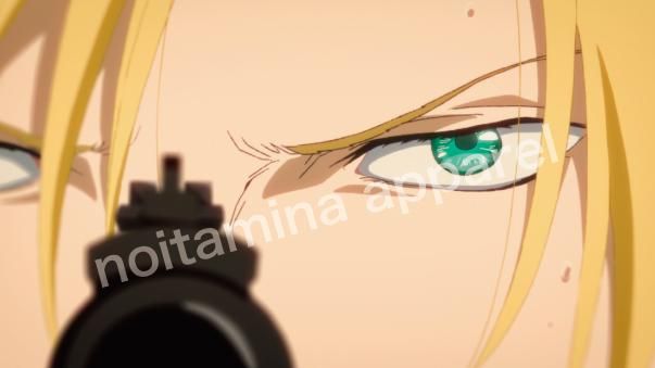 Banana Fish - ASH LYNX Stick Necklace Silver925 x Peridot ver.