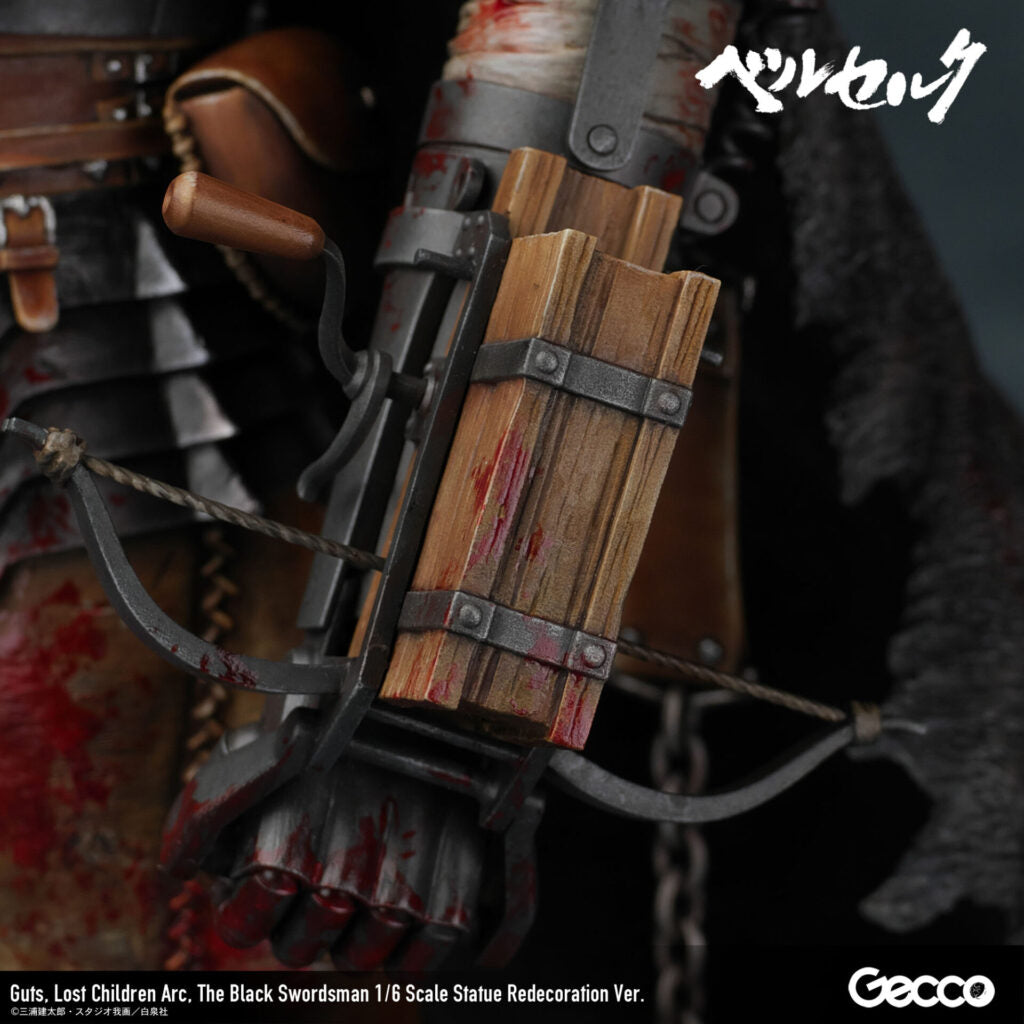 Berserk Gecco - Guts Lost Children Arc The Black Swordsman 1/6 Scale Statue Redecoration Ver.