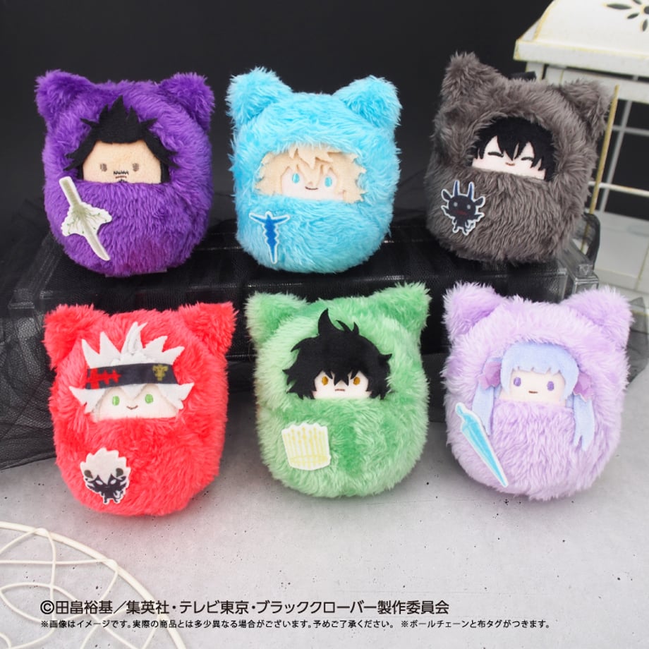 Kokono dream drop 800% シークレット 紫　ぬいぐるみ Black Clover Kurumi Tapinui - Complete Set of 6 Types [Pre-Order