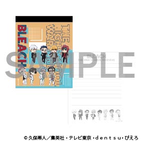 Bleach the Locus of Brave 2 Exhibition - Deformed Character Memo Pad