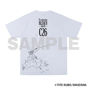 Bleach the Locus of Brave 2 Exhibition - White TEE BLEACH 20thPV C26