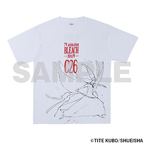 Bleach the Locus of Brave 2 Exhibition - White TEE BLEACH 20thPV C26