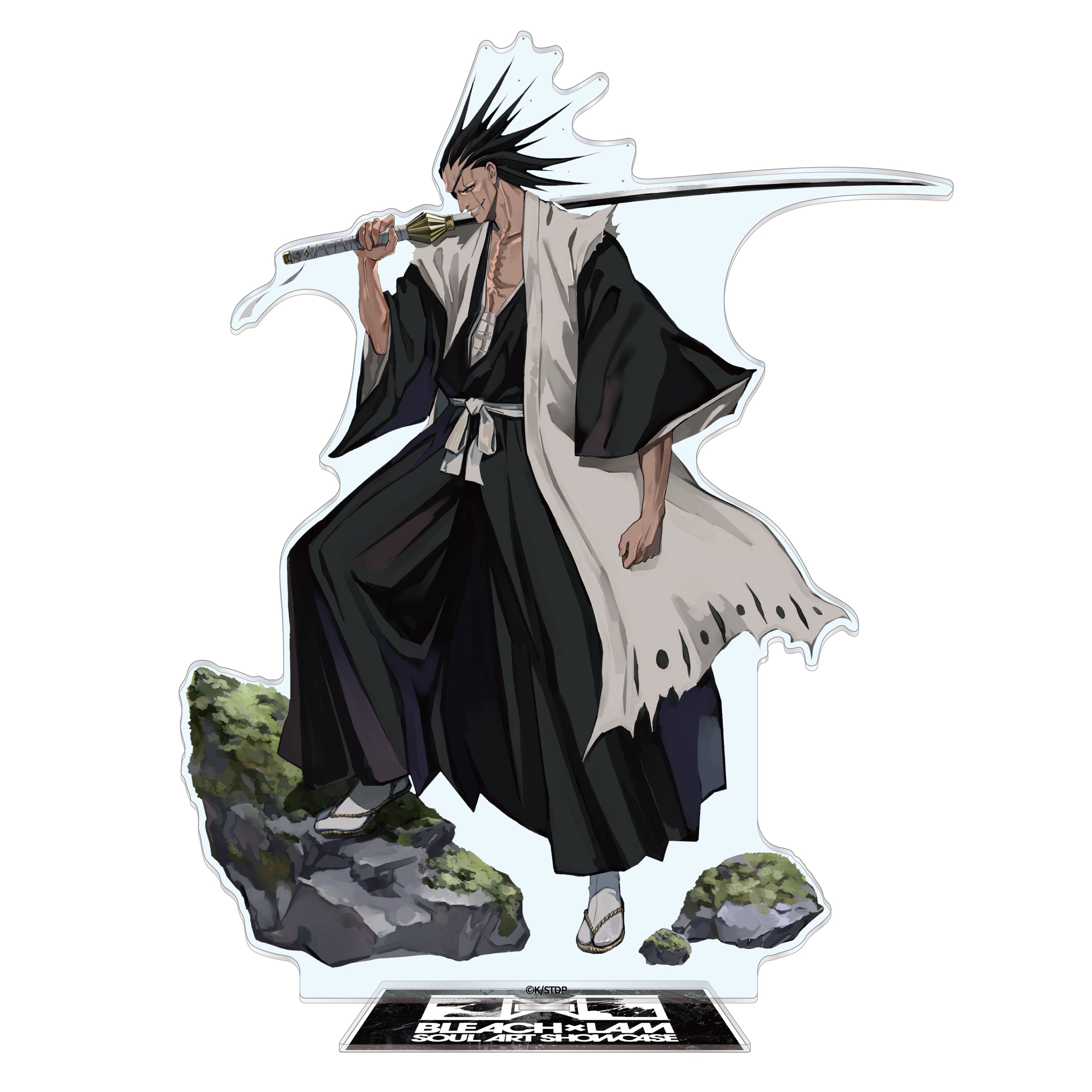 Bleach x LAM Soul Art Showcase Acrylic Stand - Zaraki Kenpachi