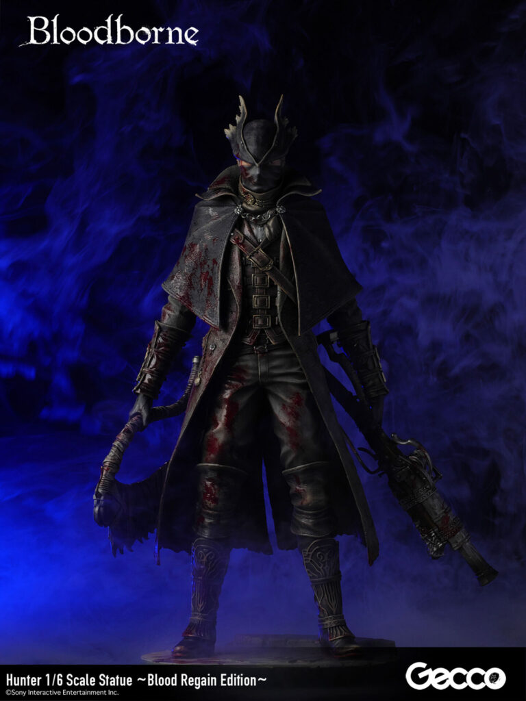 Bloodborne Gecco - Hunter 1/6 Scale Statue Blood Regain Edition