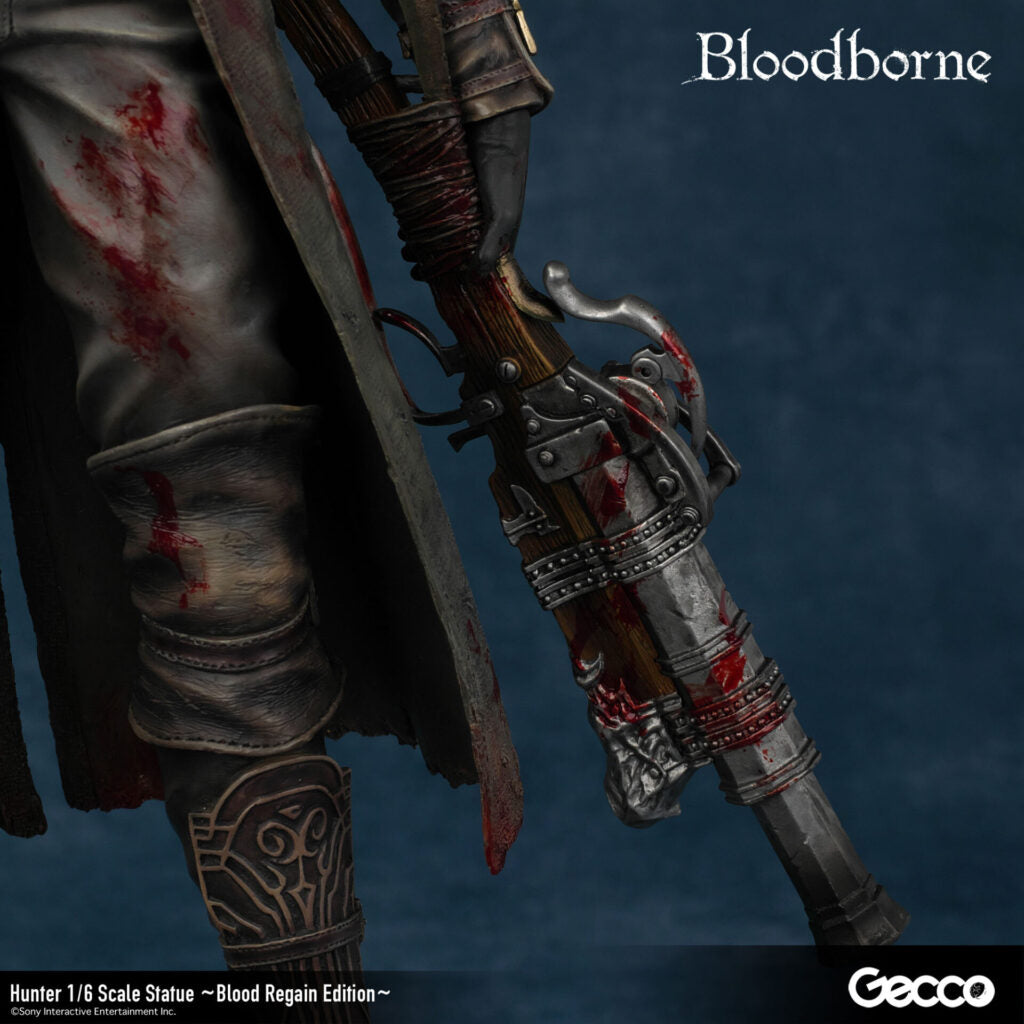 Bloodborne Gecco - Hunter 1/6 Scale Statue Blood Regain Edition