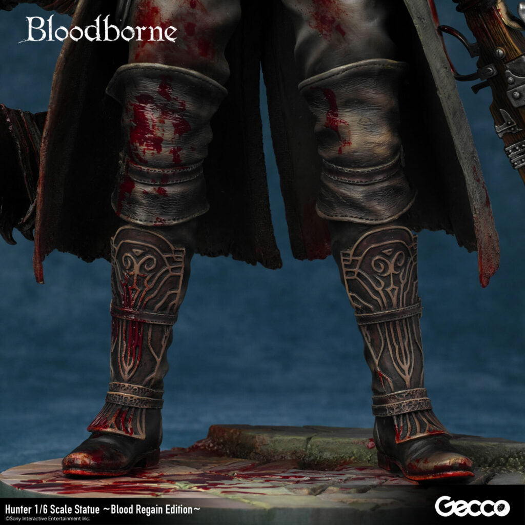 Bloodborne Gecco - Hunter 1/6 Scale Statue Blood Regain Edition