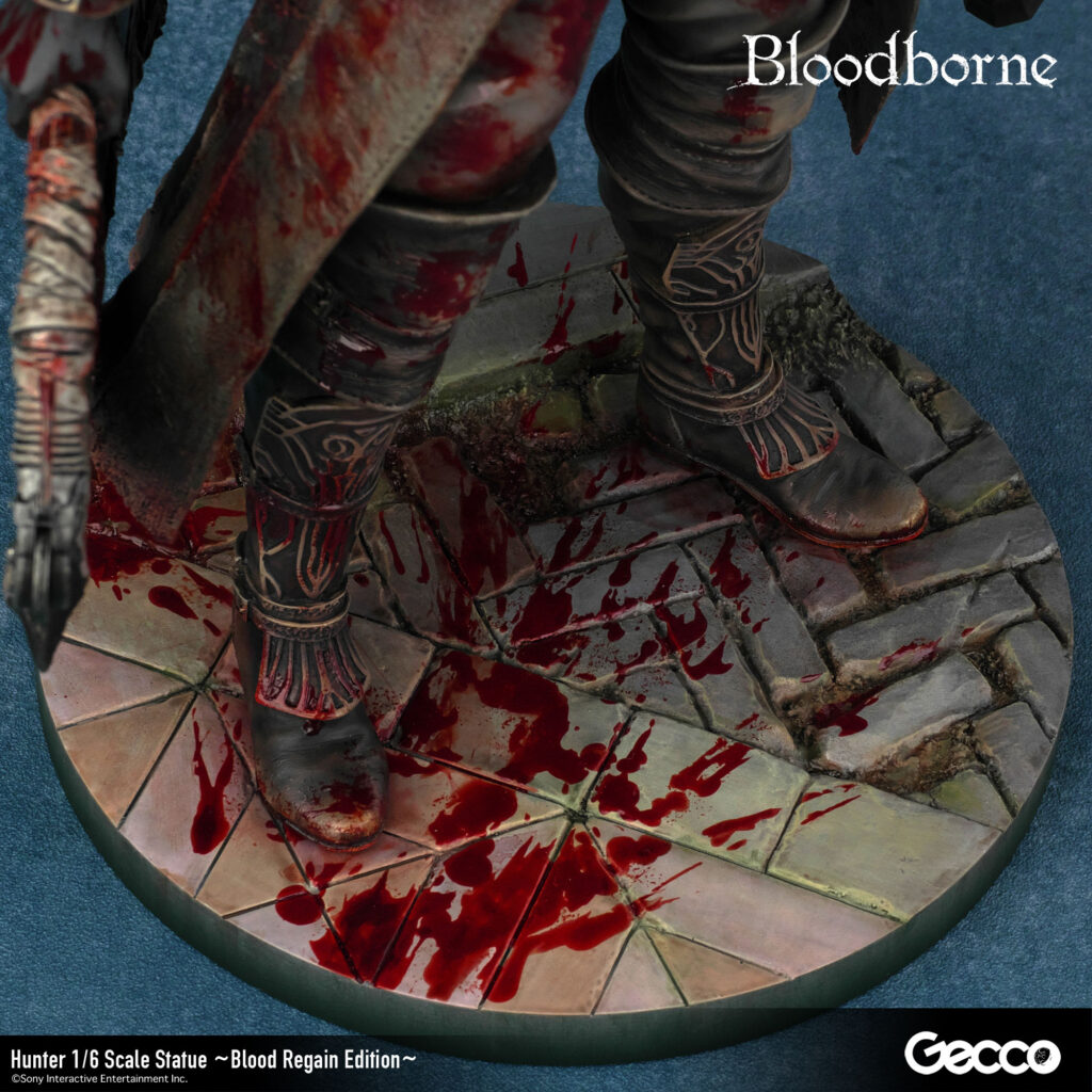 Bloodborne Gecco - Hunter 1/6 Scale Statue Blood Regain Edition