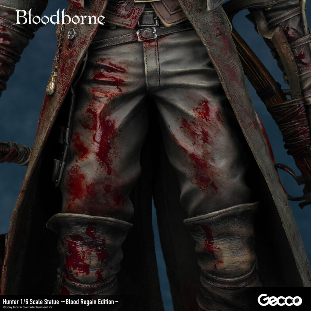 Bloodborne Gecco - Hunter 1/6 Scale Statue Blood Regain Edition