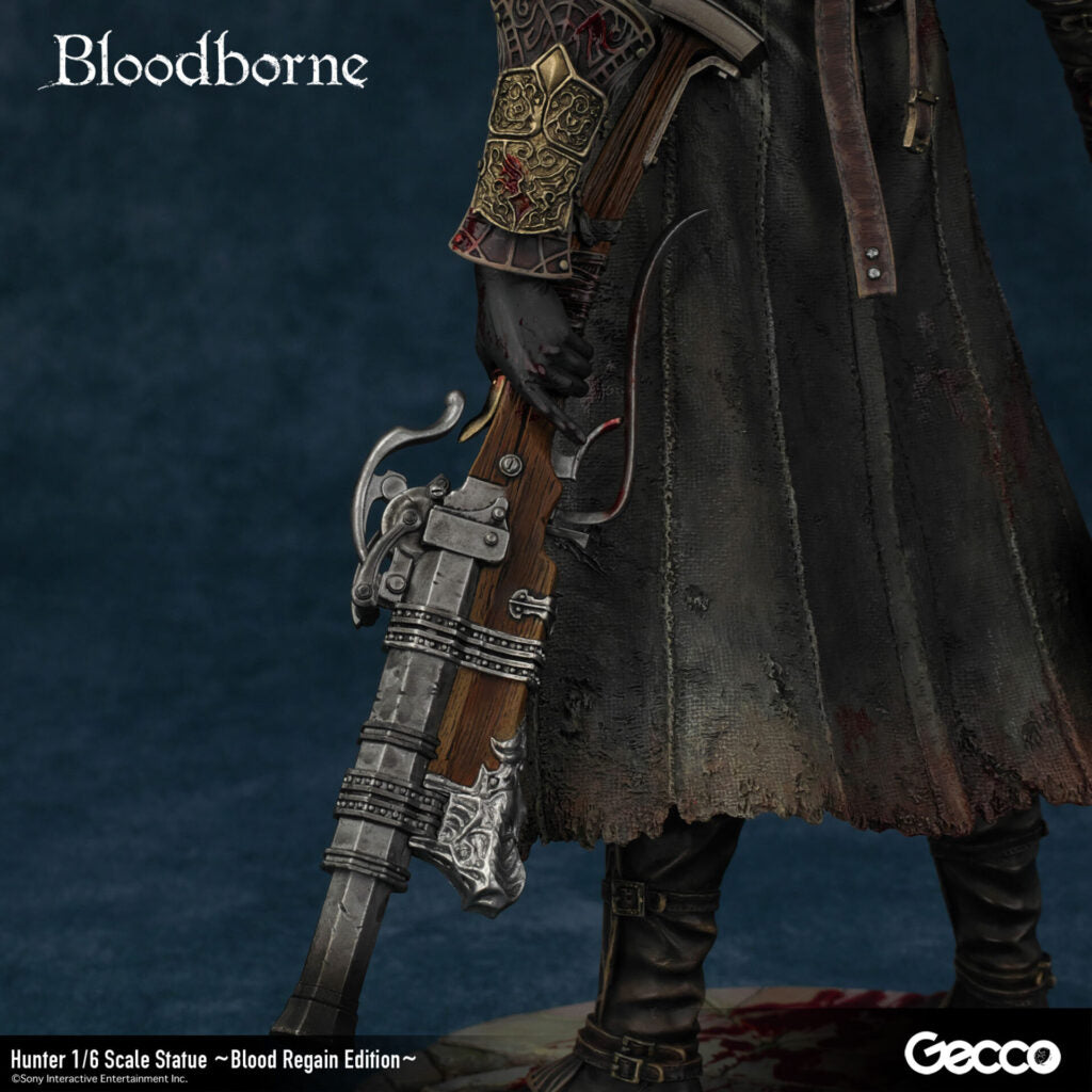 Bloodborne Gecco - Hunter 1/6 Scale Statue Blood Regain Edition