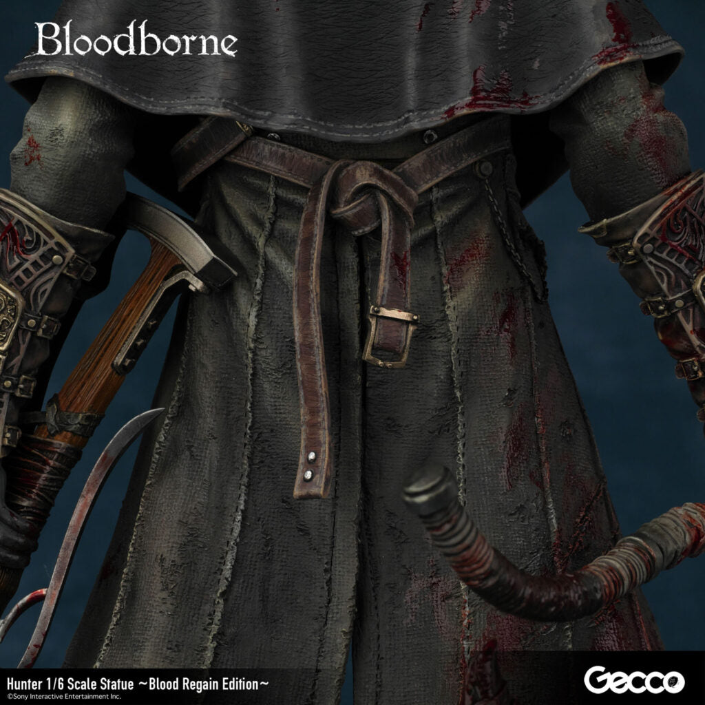 Bloodborne Gecco - Hunter 1/6 Scale Statue Blood Regain Edition
