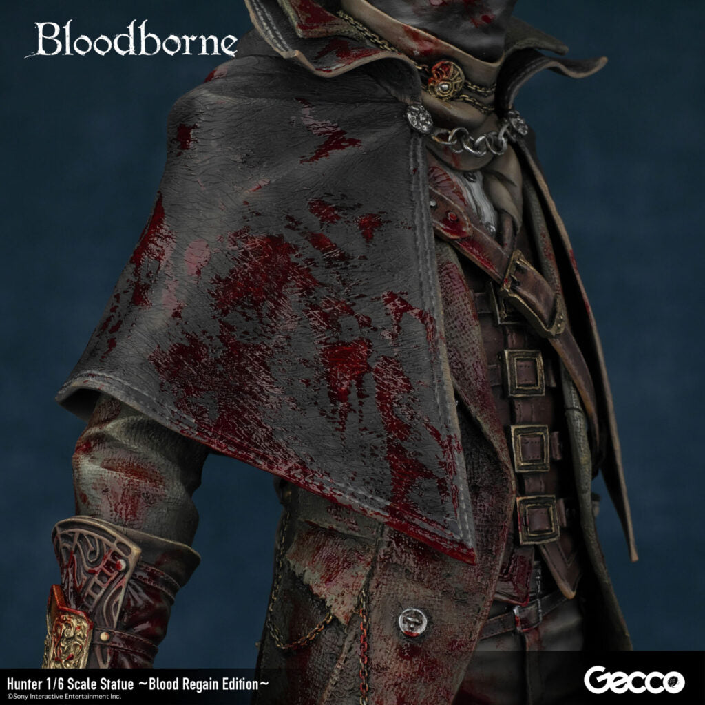 Bloodborne Gecco - Hunter 1/6 Scale Statue Blood Regain Edition