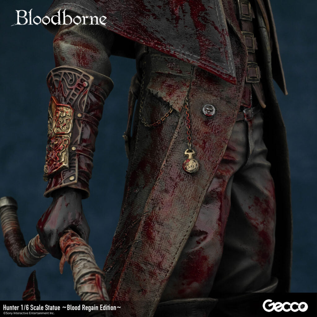 Bloodborne Gecco - Hunter 1/6 Scale Statue Blood Regain Edition