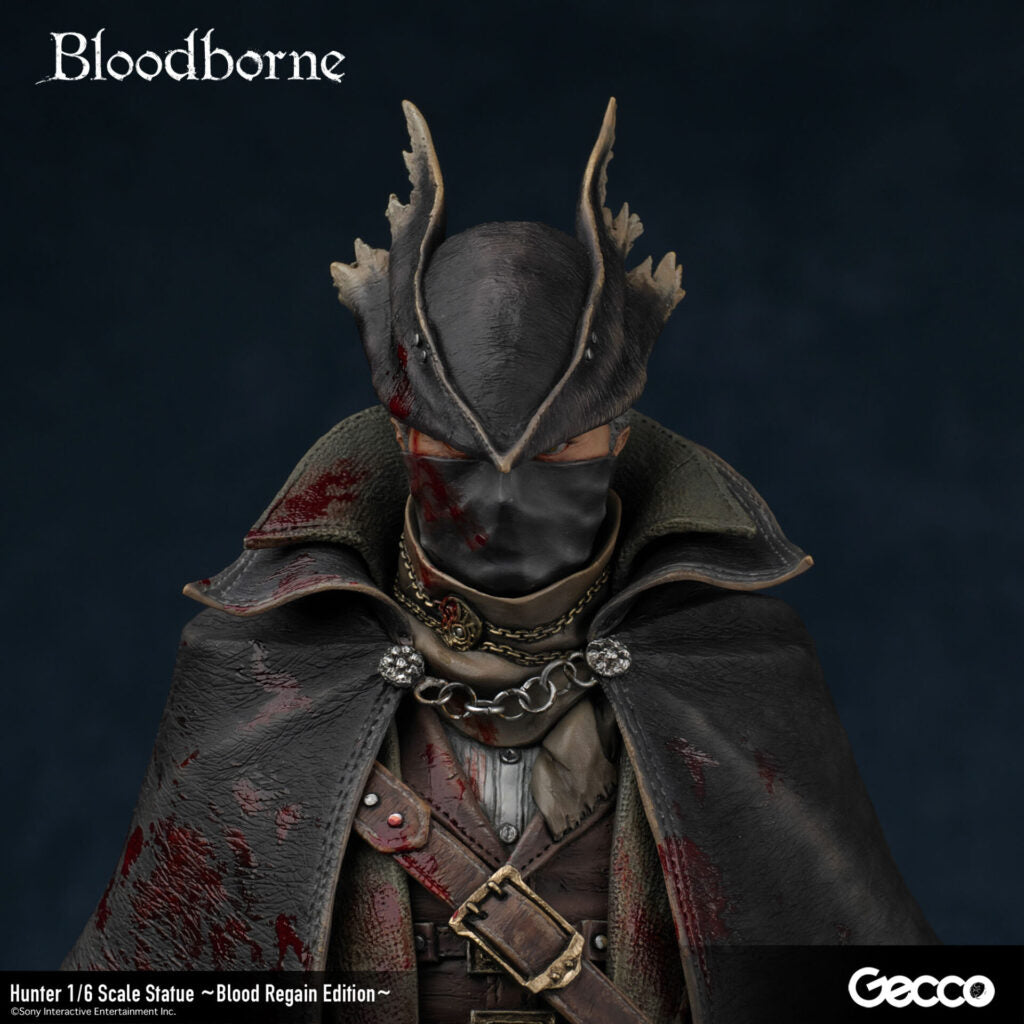 Bloodborne Gecco - Hunter 1/6 Scale Statue Blood Regain Edition