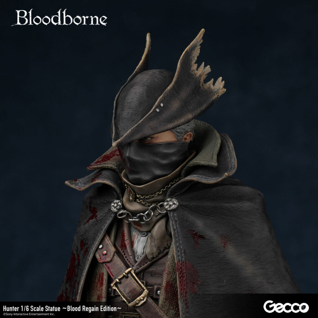 Bloodborne Gecco - Hunter 1/6 Scale Statue Blood Regain Edition