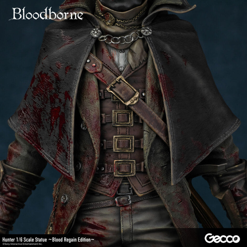 Bloodborne Gecco - Hunter 1/6 Scale Statue Blood Regain Edition