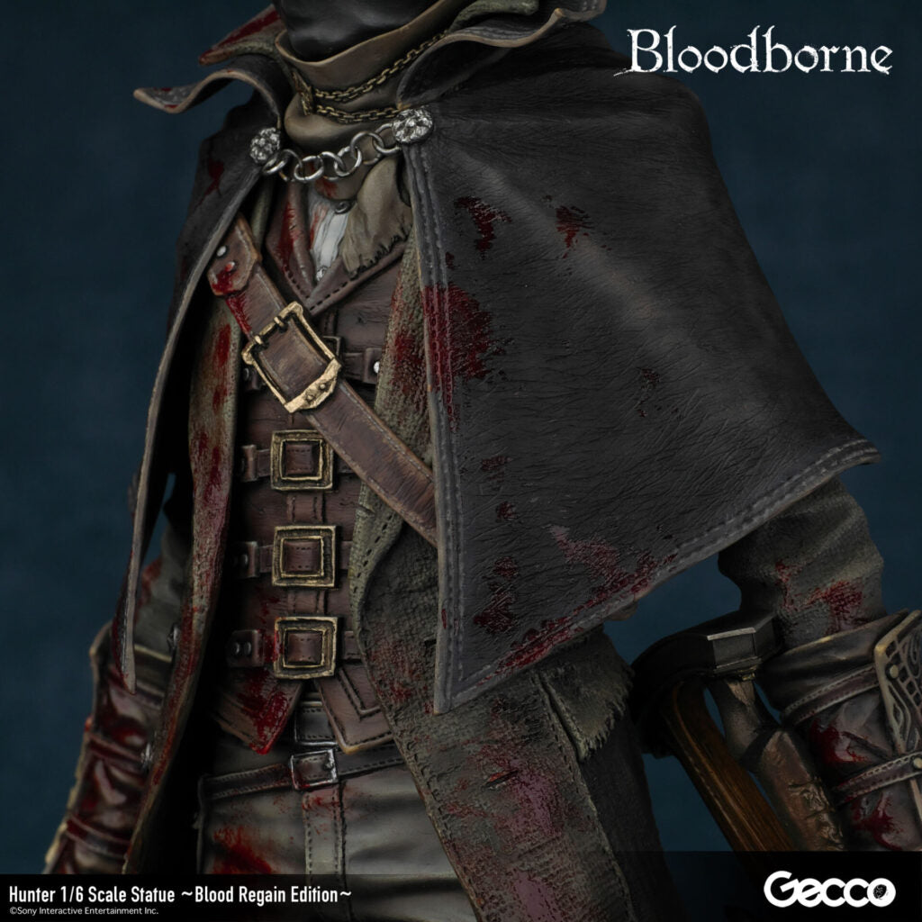 Bloodborne Gecco - Hunter 1/6 Scale Statue Blood Regain Edition