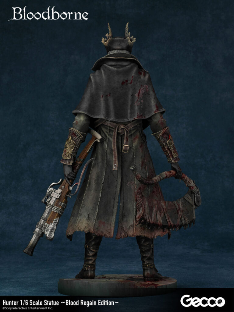 Bloodborne Gecco - Hunter 1/6 Scale Statue Blood Regain Edition