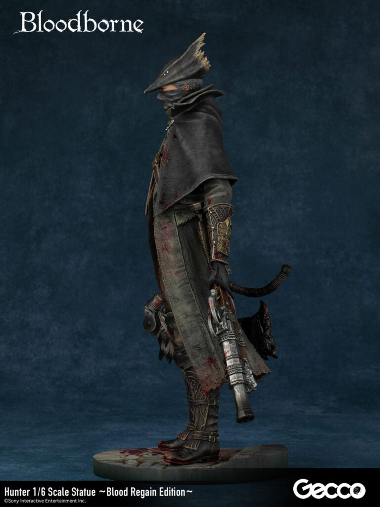 Bloodborne Gecco - Hunter 1/6 Scale Statue Blood Regain Edition